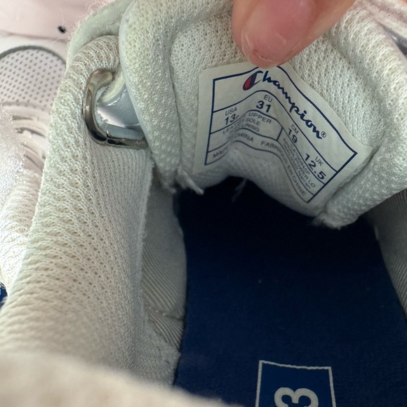 Champion White Leather Sneakers - Picture 5 of 6